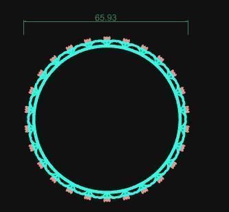 Bracelet 042 3D print model_5