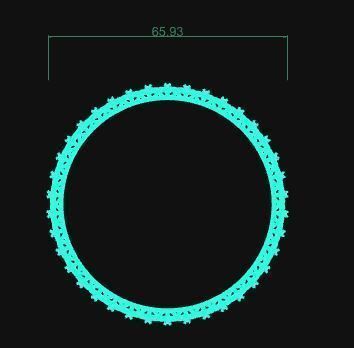 Bracelet 043 3D print model_5