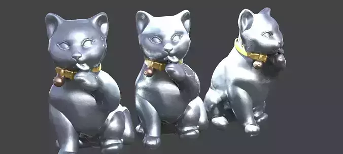 Cat Statue 5