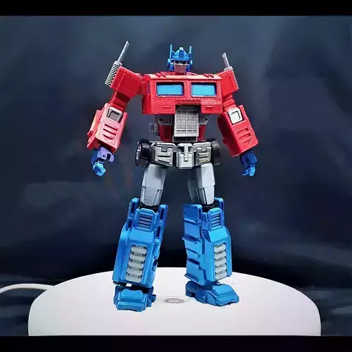 OPTIMUS PRIME ORENSTEIN MEMORY  WITH TRAILER 3D print model