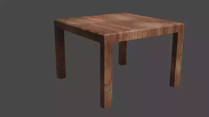 Simple Wooden Table