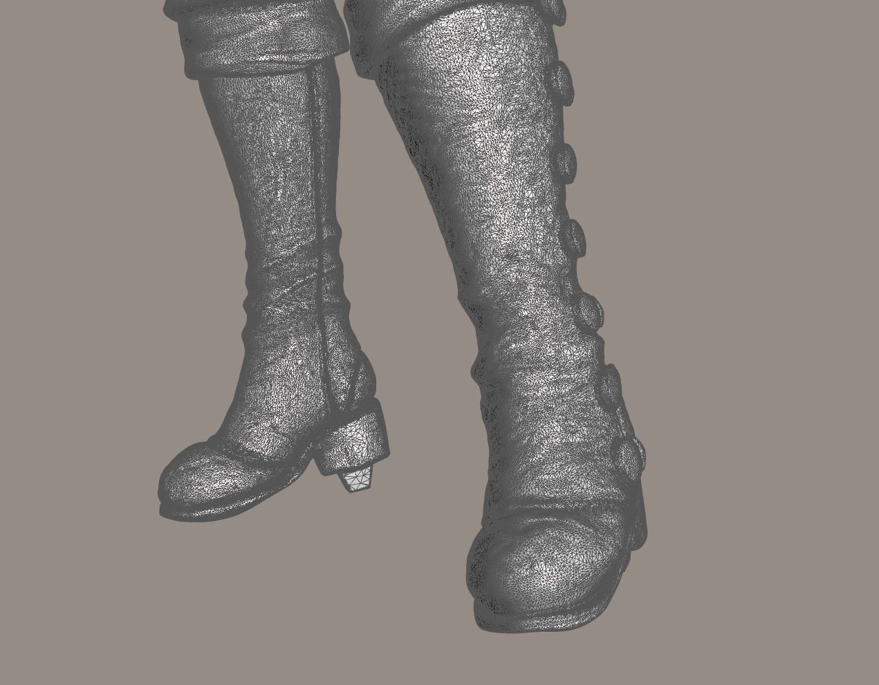 Girl Genius 3D print model_9