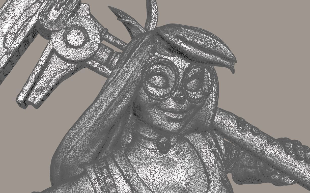 Girl Genius 3D print model_12