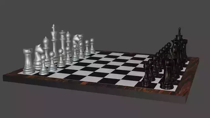 Chessboard and Pieces