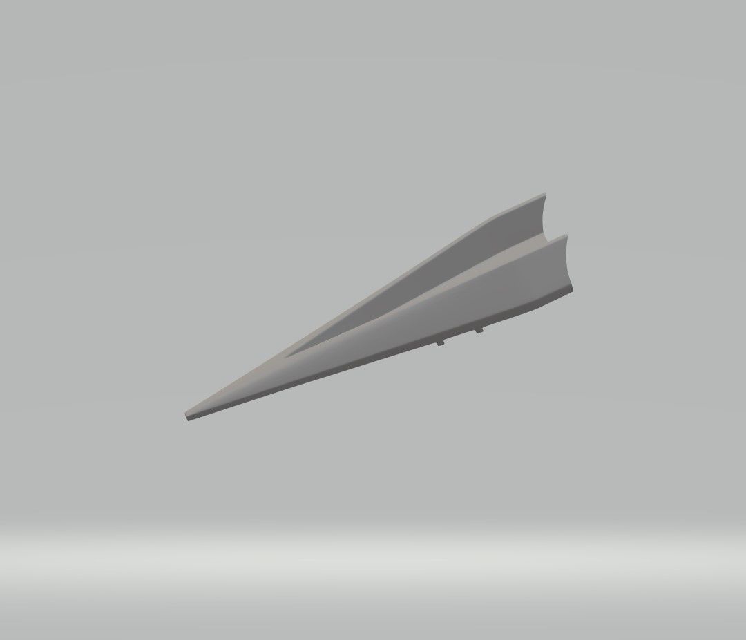 Yellow Power Daggers Prop 3D print model_4