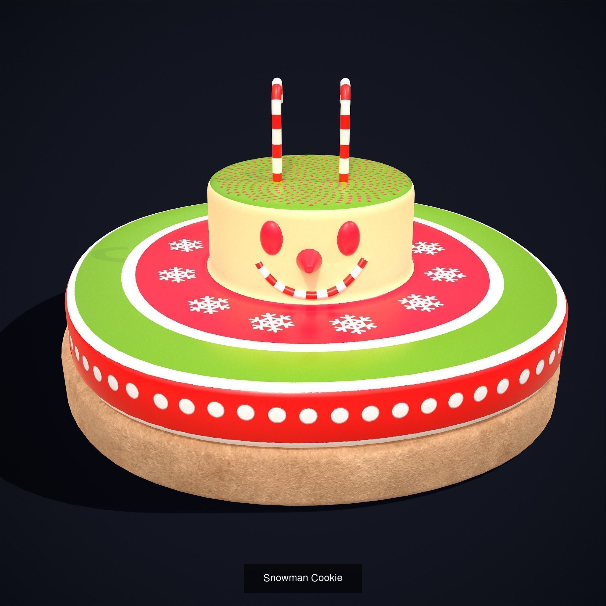 Christmas Prop Mix Six  3D Model Collection_22