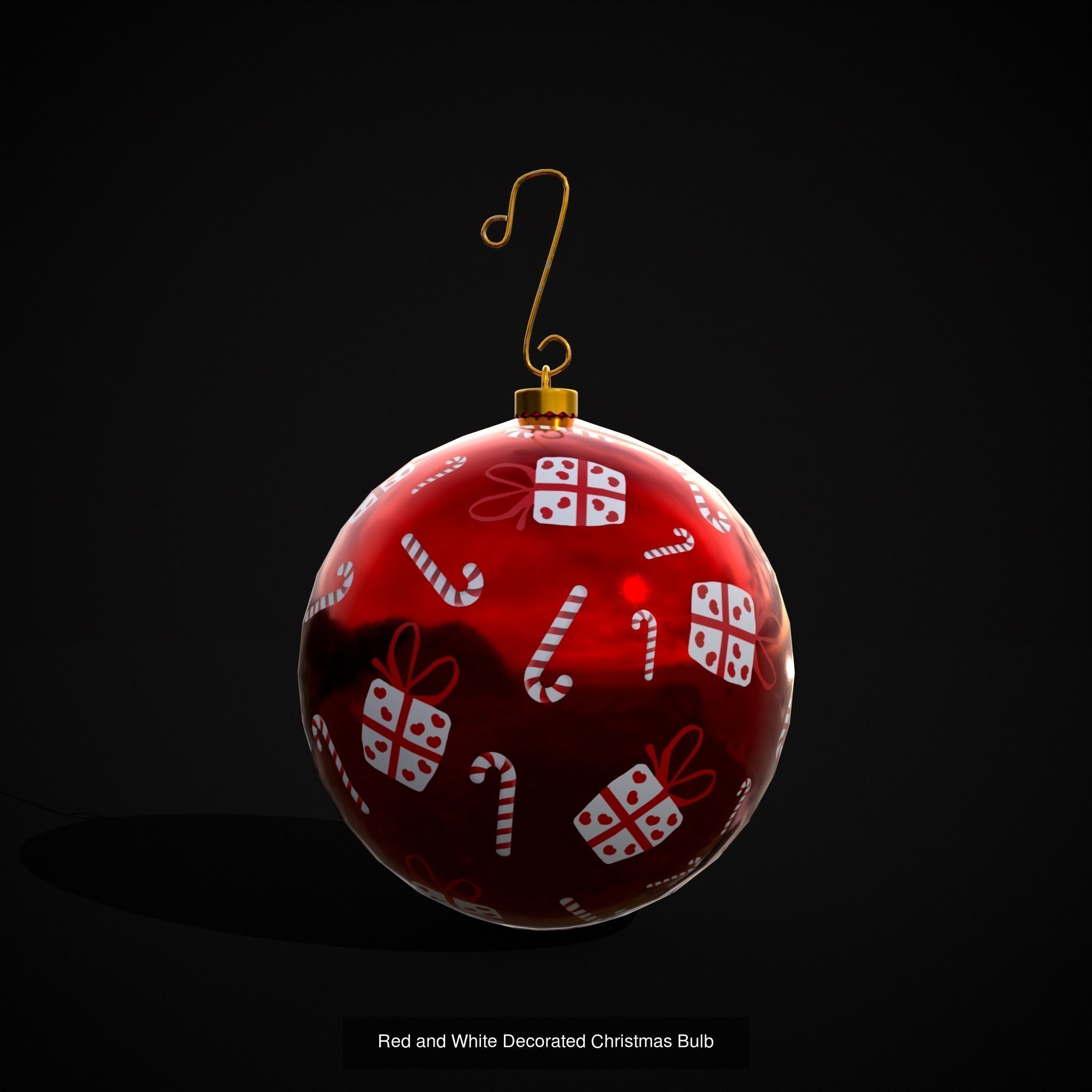 Christmas Prop Mix Six  3D Model Collection_40