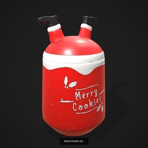 Christmas Prop Mix Six  3D Model Pack 5