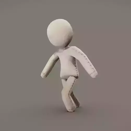  Low Poly Rag Doll