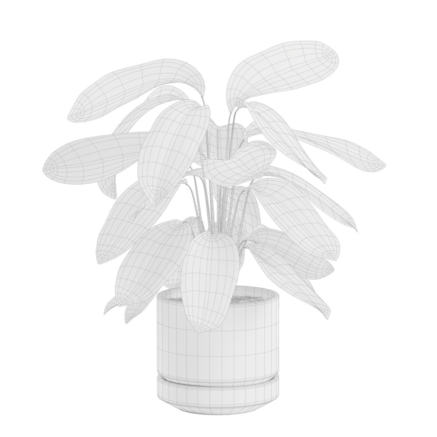 Indoor Plants Pack 30 3D model_7