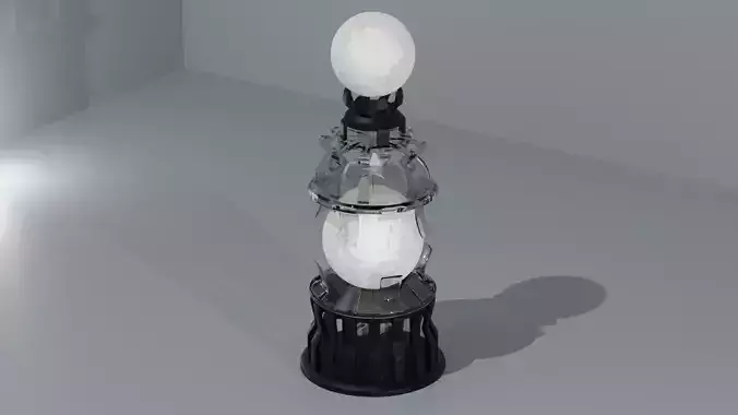 Mystic Moon Lamp 3D model