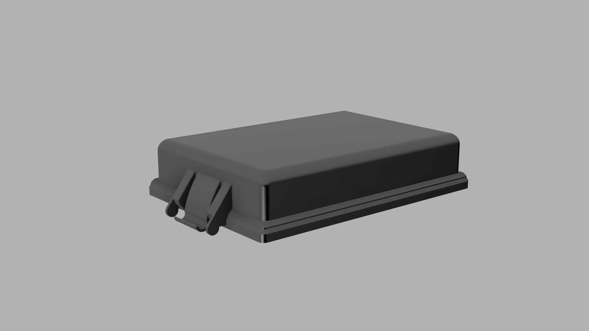 Dodge Challenger SRT Hemi Fuse Box Cover 3D printable 3D print model_1
