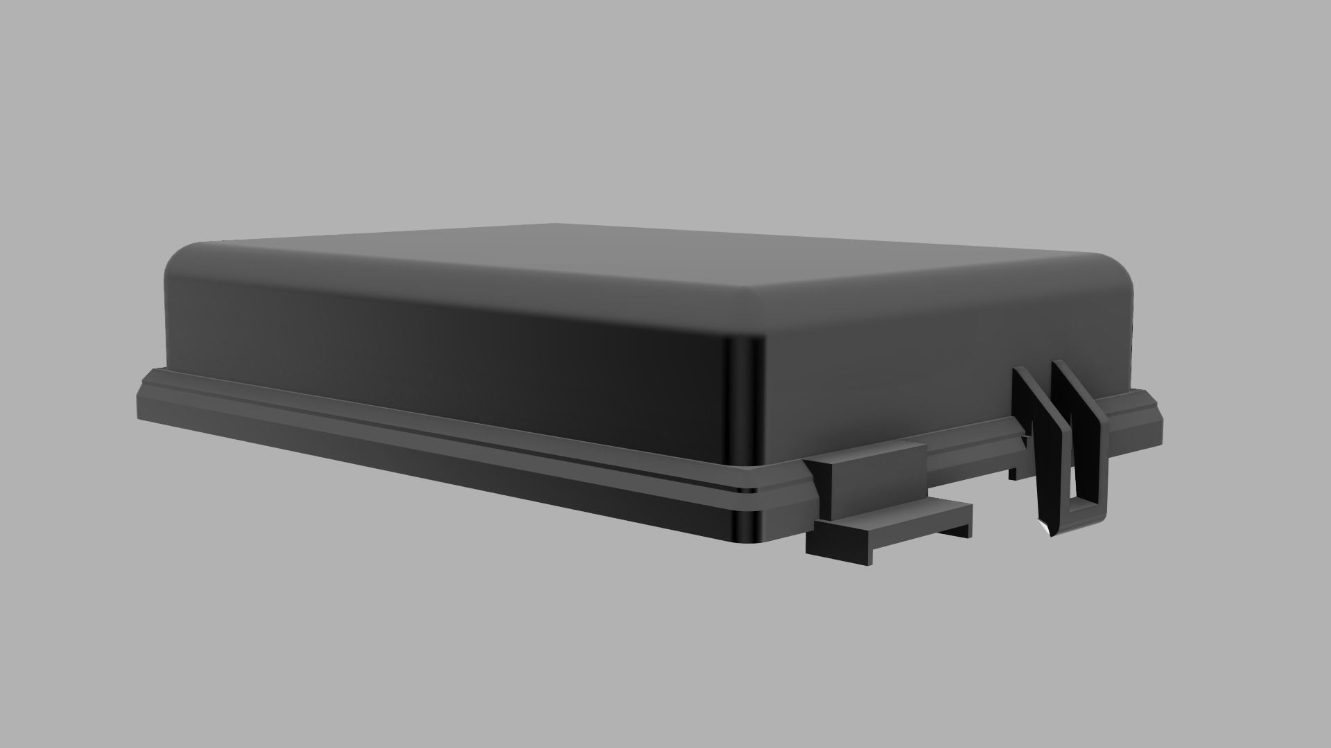 Dodge Challenger SRT Hemi Fuse Box Cover 3D printable 3D print model_4