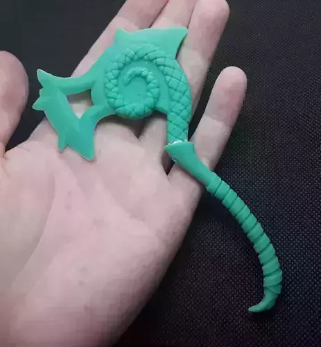 Snake axe 3d print 3D print model