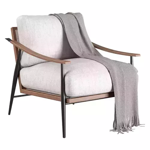 Four Hands Kennedy Chair - Gabardine Grey