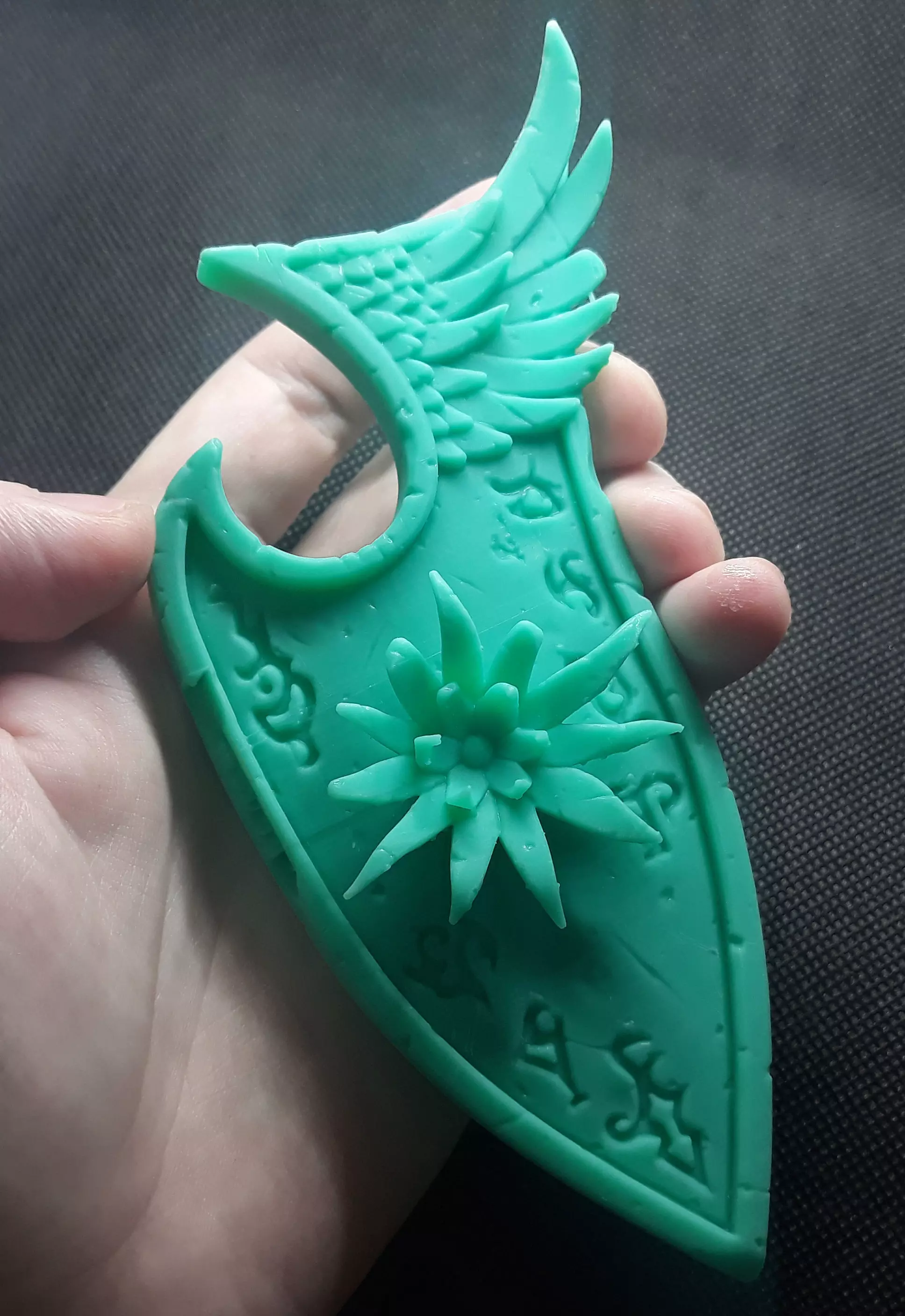 Rune shield 3d print 3D print model