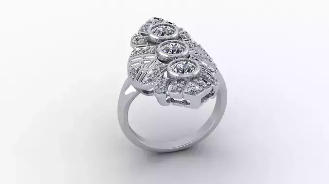 Art deco ring