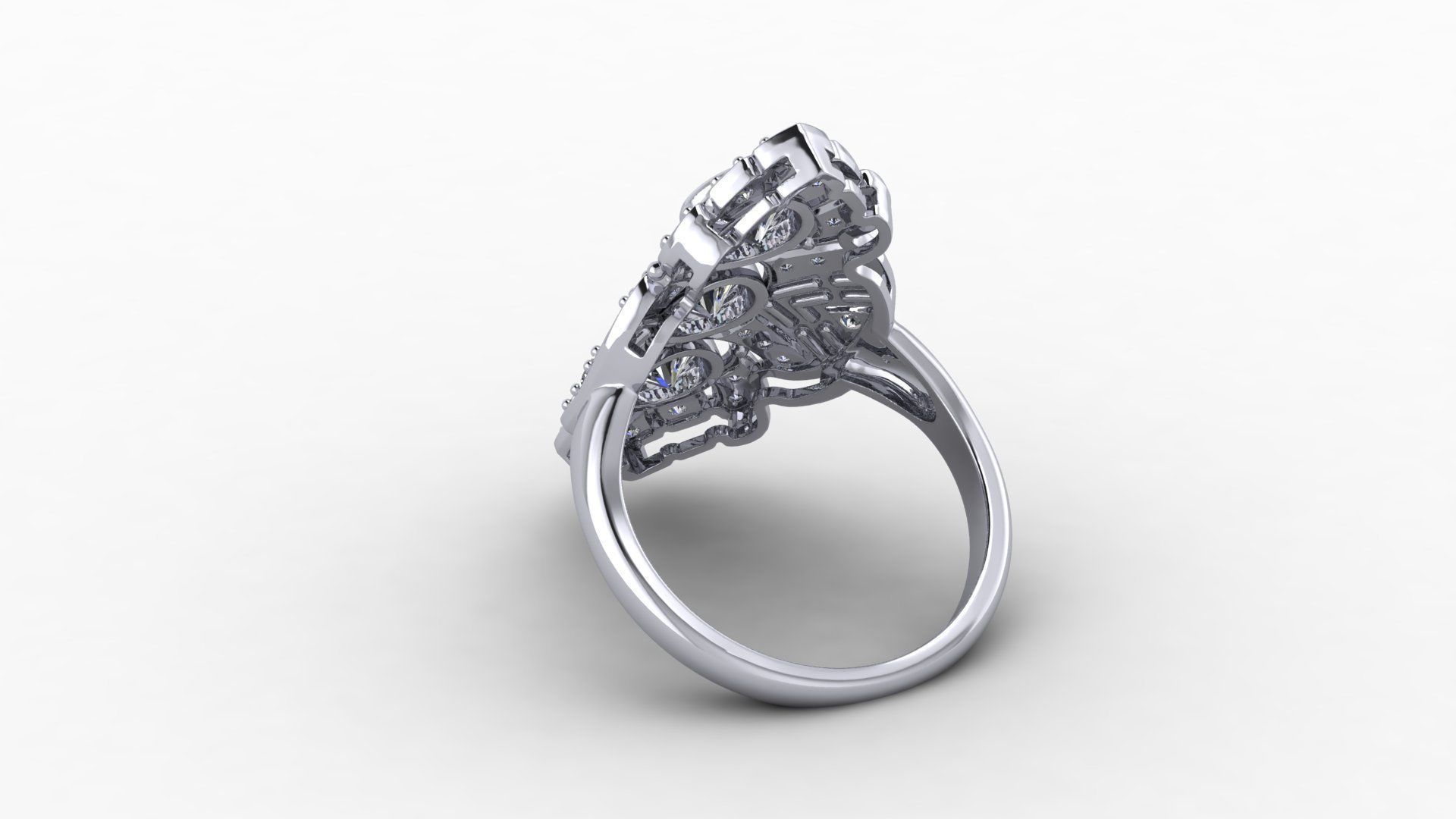 Art deco ring 3D print model_5