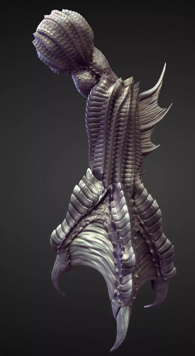 ARM10 high poly sculpt 3D model_0