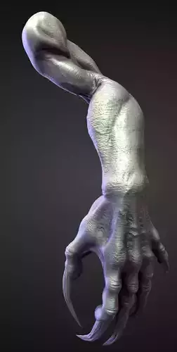 ARM14 high poly sculpt 3D model