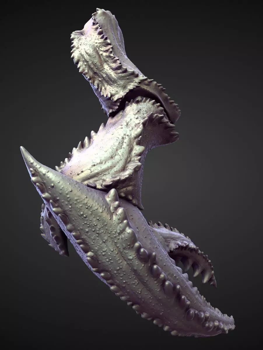 ARM15 high poly sculpt 3D model_0