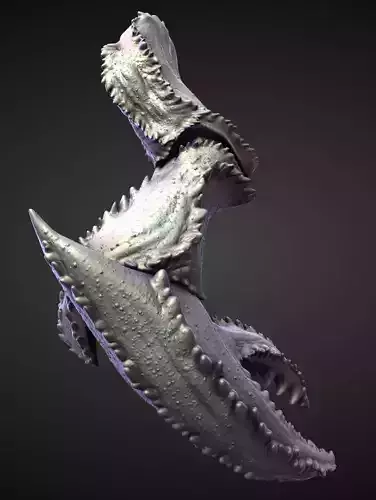 ARM15 high poly sculpt 3D model