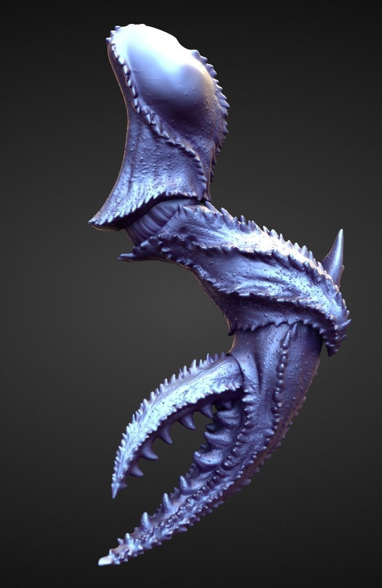 ARM15 high poly sculpt 3D model_1