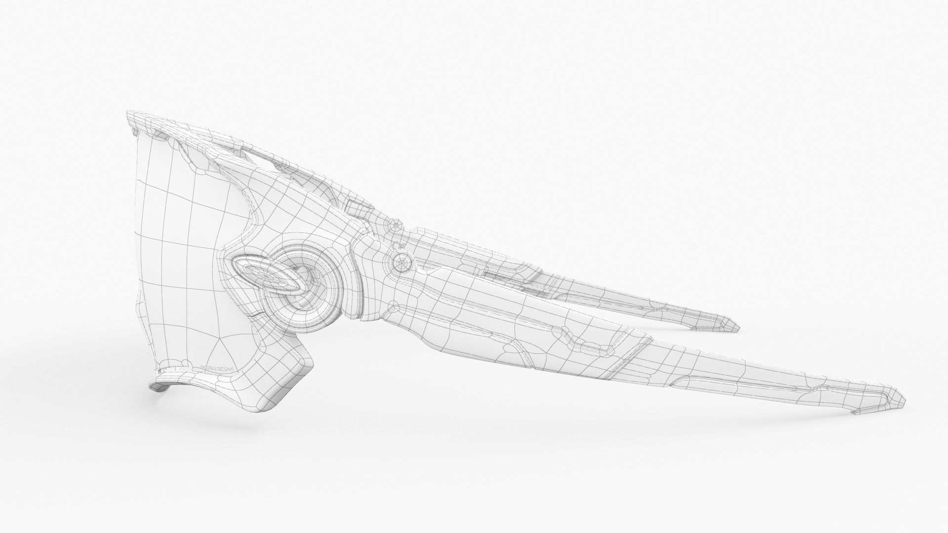 Oakley Jawbreaker Clear Iridium Photochromic Lenses Sunglass 3D model_8