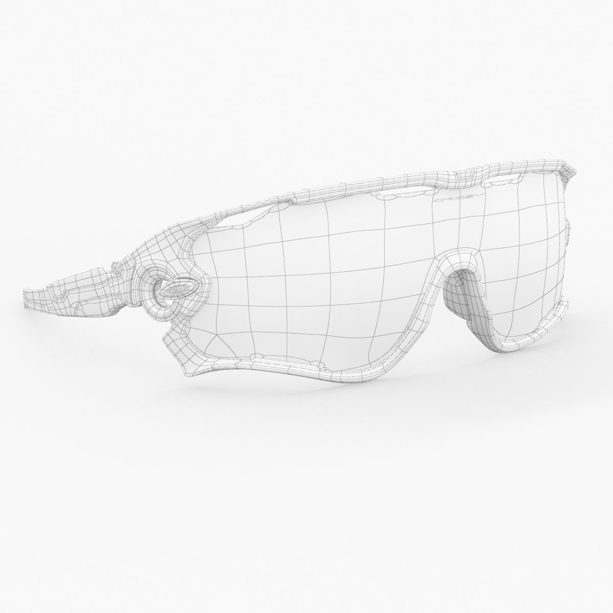 Oakley Jawbreaker Clear Iridium Photochromic Lenses Sunglass 3D model_33