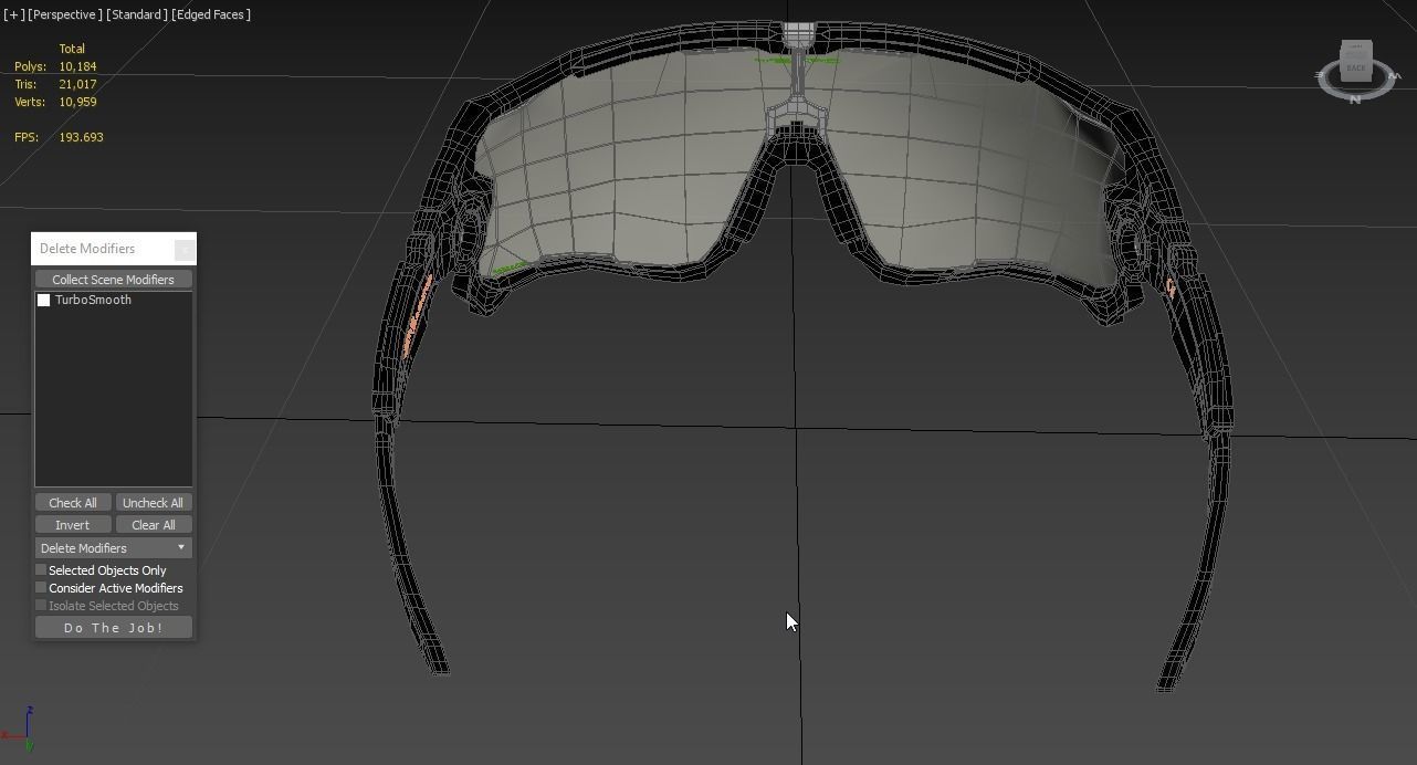 Oakley Jawbreaker Clear Iridium Photochromic Lenses Sunglass 3D model_6