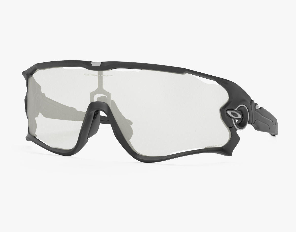 Oakley Jawbreaker Clear Iridium Photochromic Lenses Sunglass 3D model