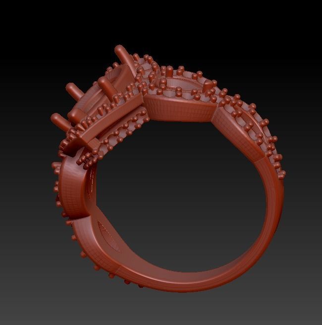 pear shape halo 3D print model_15