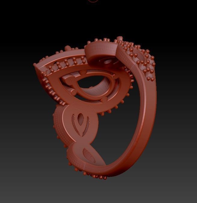 pear shape halo 3D print model_17