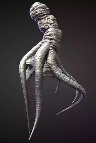 ARM20 high poly sculpt 3D model