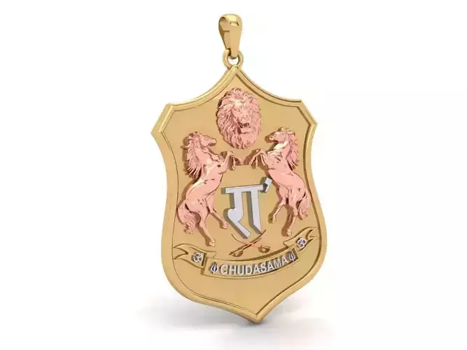 The RAA - With Horse and Lion - Chudasama - Pendant