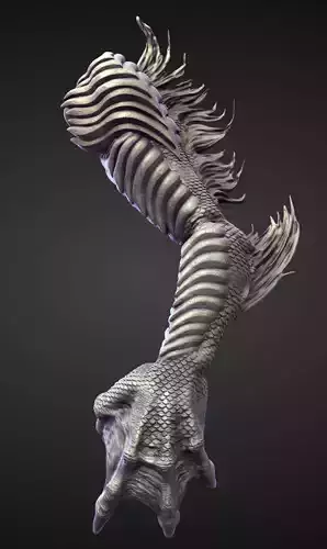 ARM21 high poly sculpt 3D model