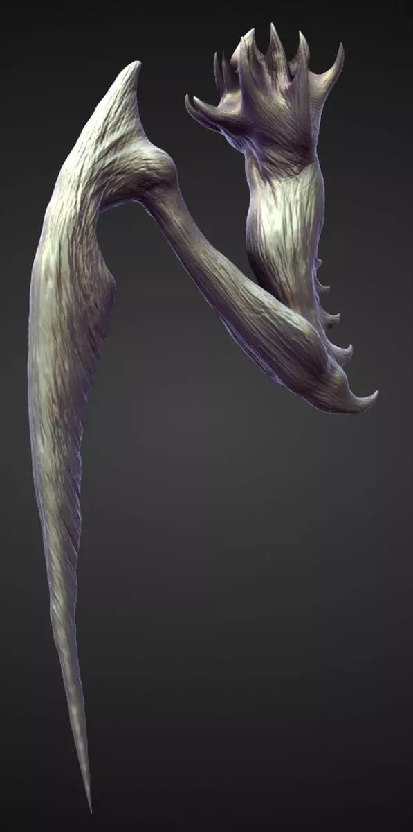 ARM24 high poly sculpt 3D model_0