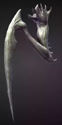 ARM24 high poly sculpt 3D model