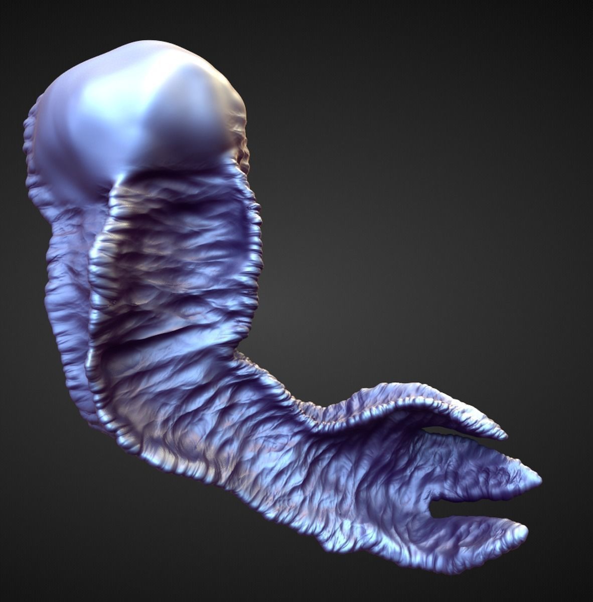 ARM26 high poly sculpt 3D model_1