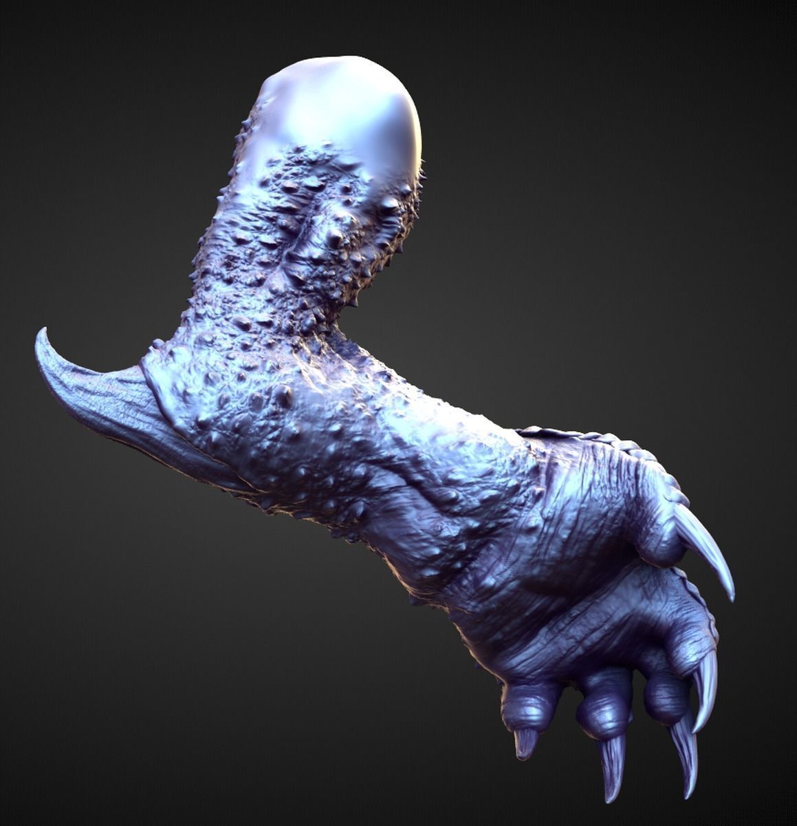 ARM27 high poly sculpt 3D model_1