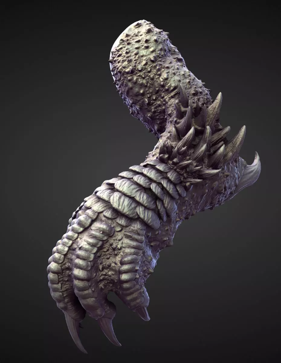 ARM27 high poly sculpt 3D model_0