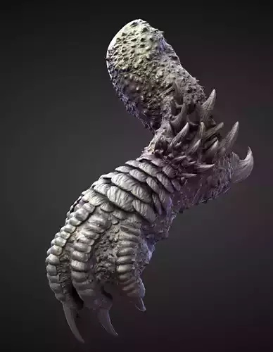 ARM27 high poly sculpt 3D model