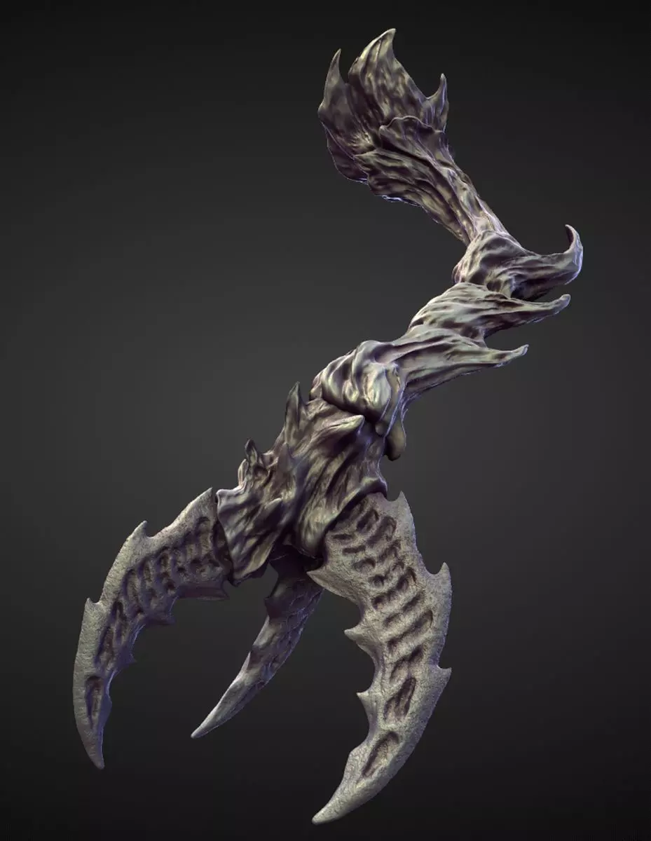 ARM30 high poly sculpt 3D model_0