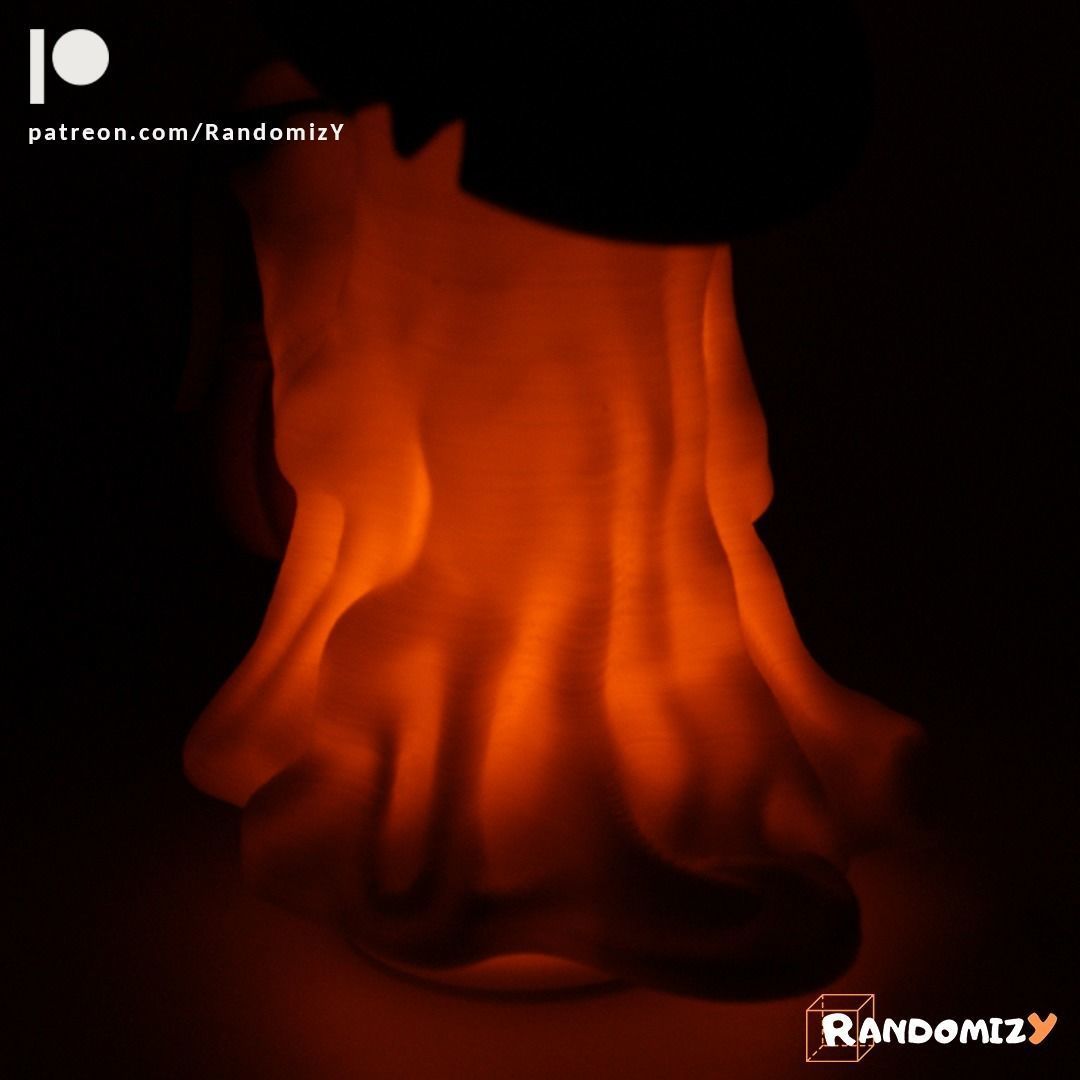 Cute Ghost - Trick or Treat 3D print model_8