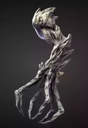 ARM31 high poly sculpt 3D model