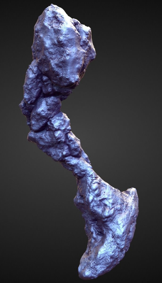 ARM32 high poly sculpt 3D model_1