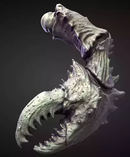 ARM33 high poly sculpt 3D model