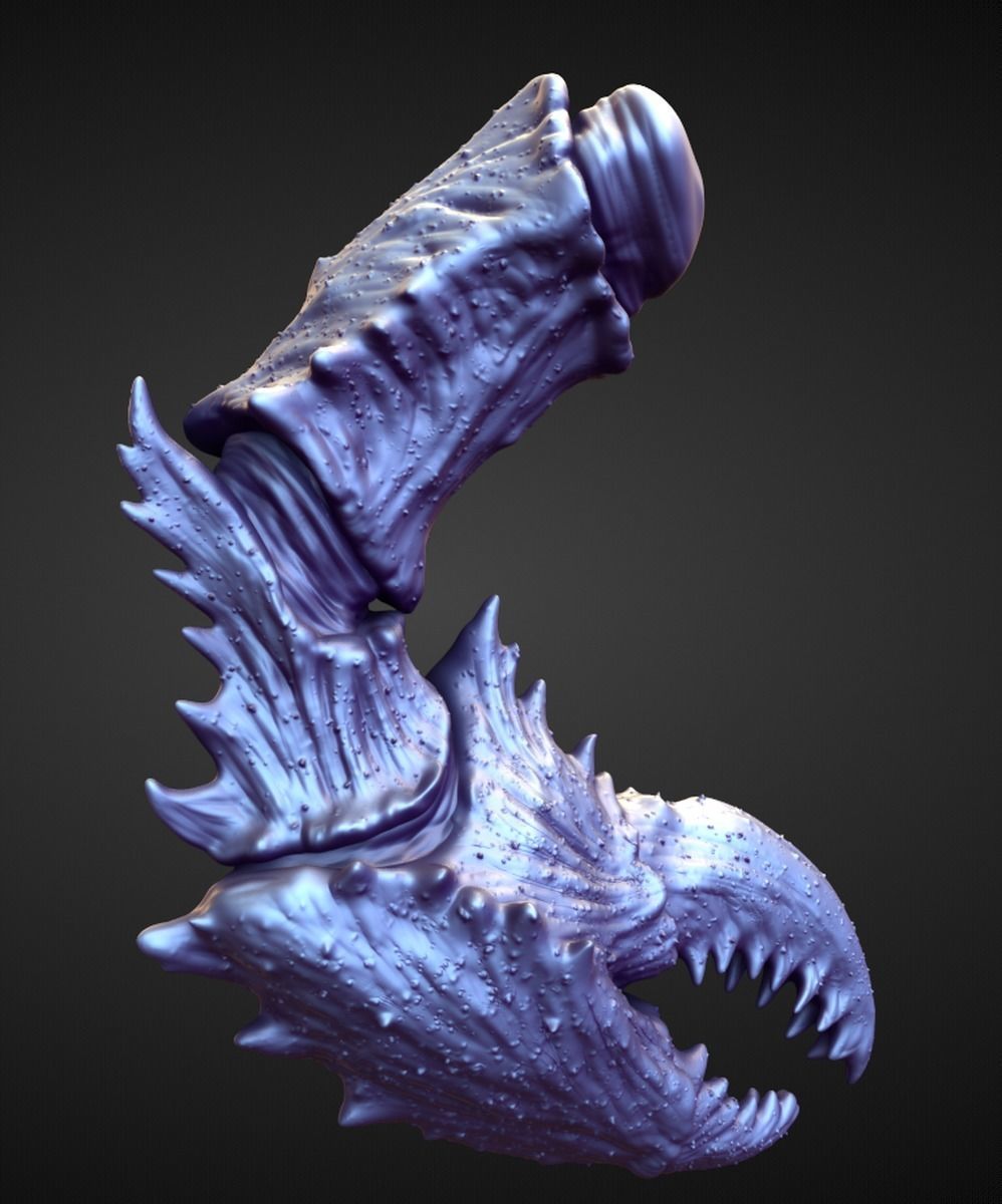 ARM33 high poly sculpt 3D model_1