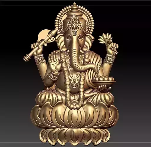 VINAYAGAR PENDENT 3D print model