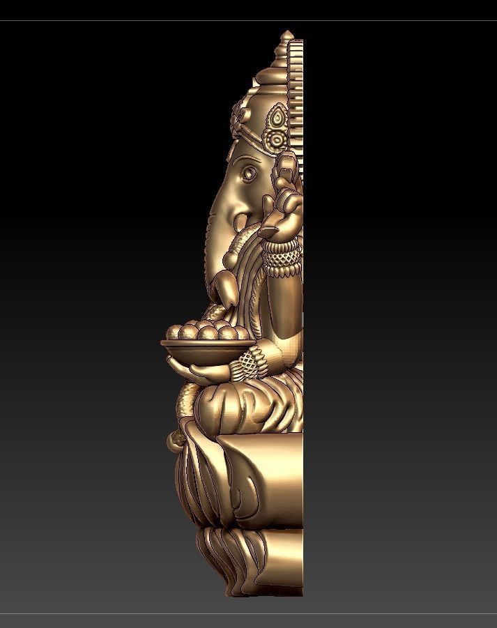 VINAYAGAR PENDENT 3D print model_4